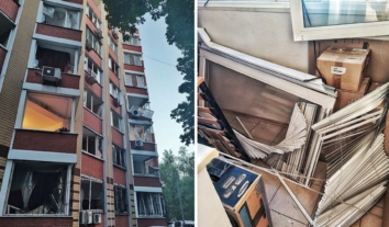 Нічна атака РФ по Києву: вибухова хвиля пошкодила житло правозахисника Святослава Шеремета